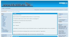 Desktop Screenshot of cb-500.de