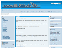 Tablet Screenshot of cb-500.de